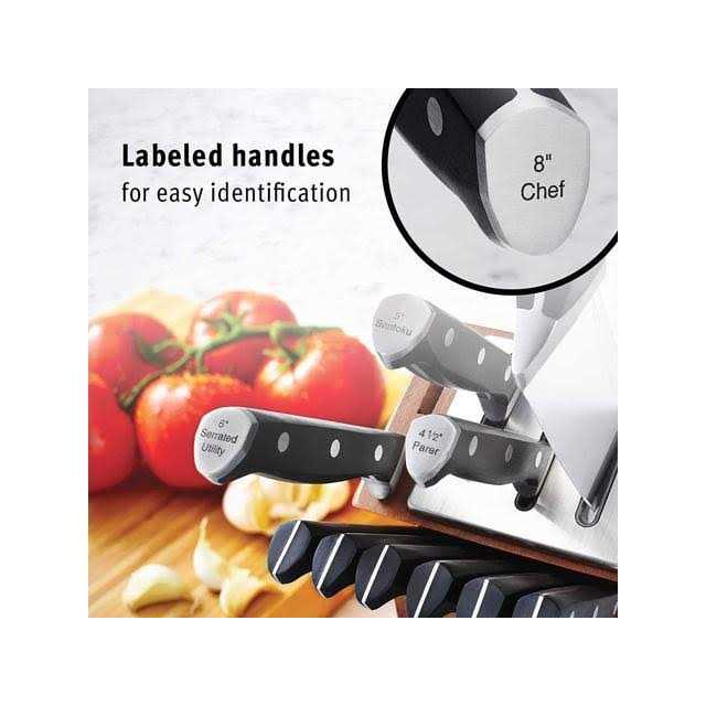 Calphalon Classic Self-Sharpening 12 pc Cutlery Knife Block Set