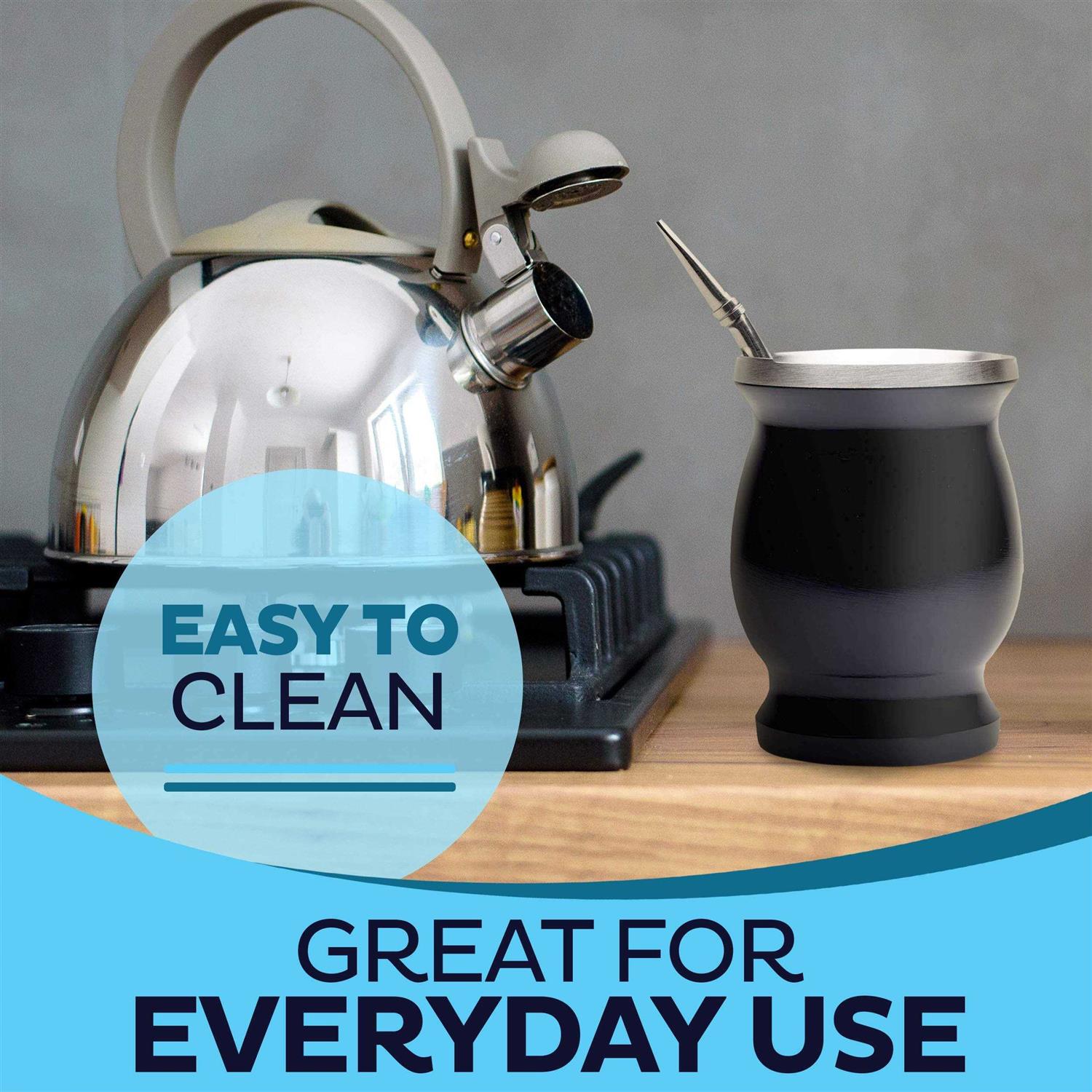 Norte Group Upgraded Yerba Mate Natural Gourd/tea Cup Set