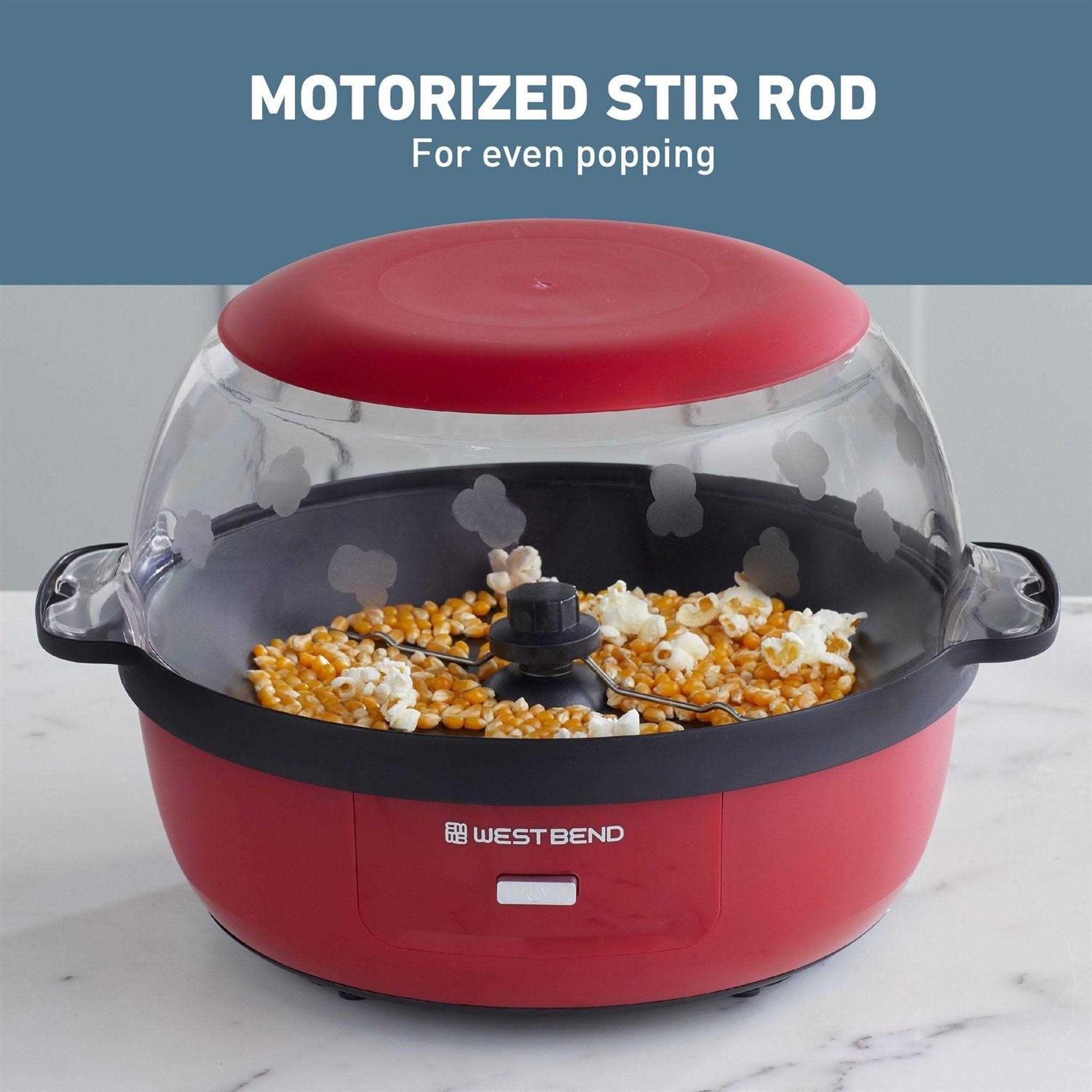 West Bend 6 Qt. Stir Crazy Popcorn Machine
