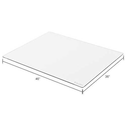 Global Industrial Interion Glass Chair Mat 695837