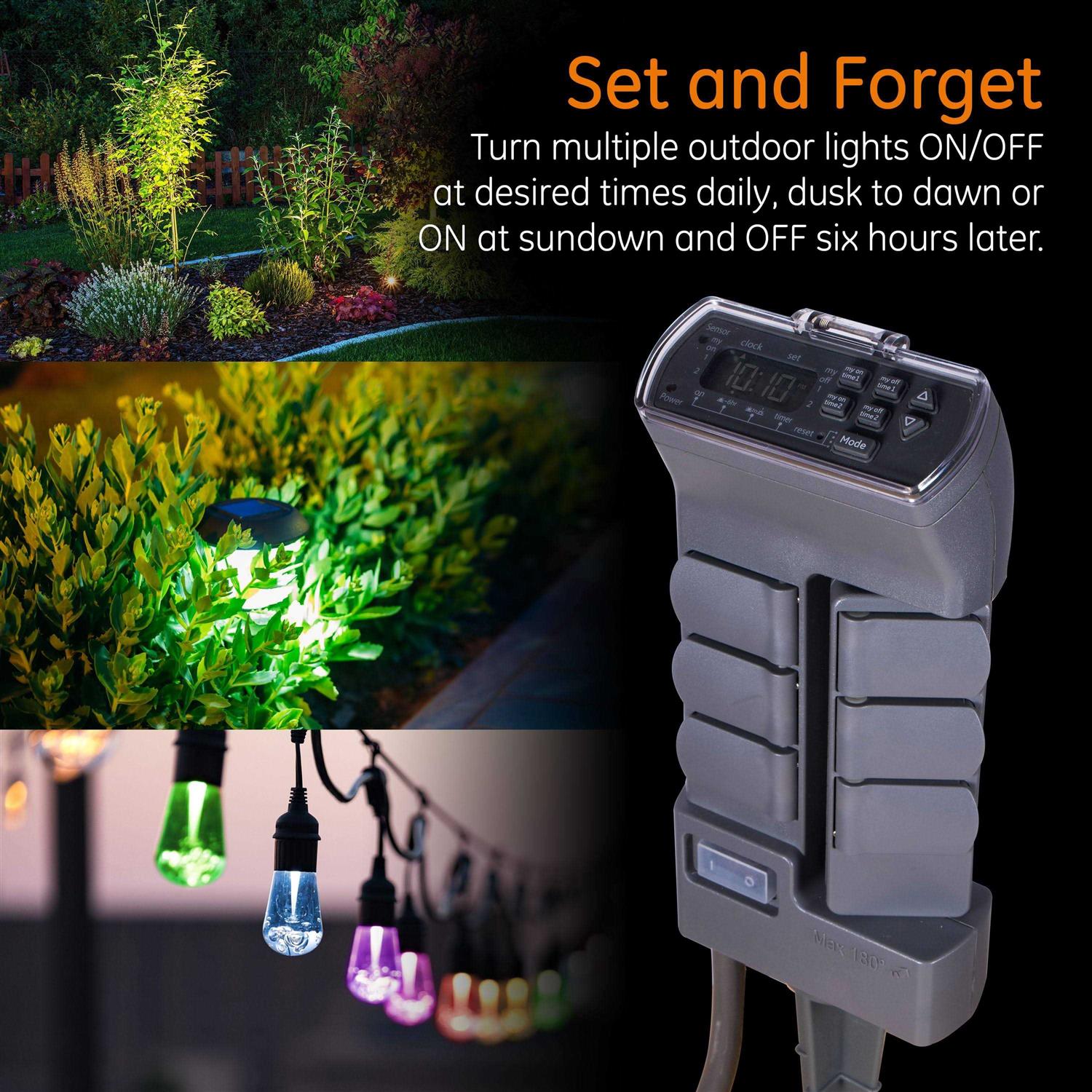 myTouchSmart Outdoor Digital Garden Stake Timer