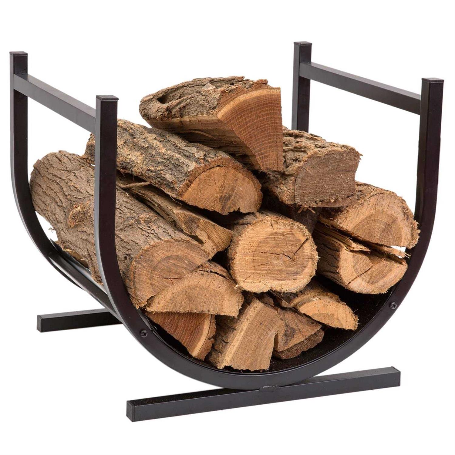 Doeworks Small Decorative Indoor/outdoor Firewood Racks Fireside Log Rack