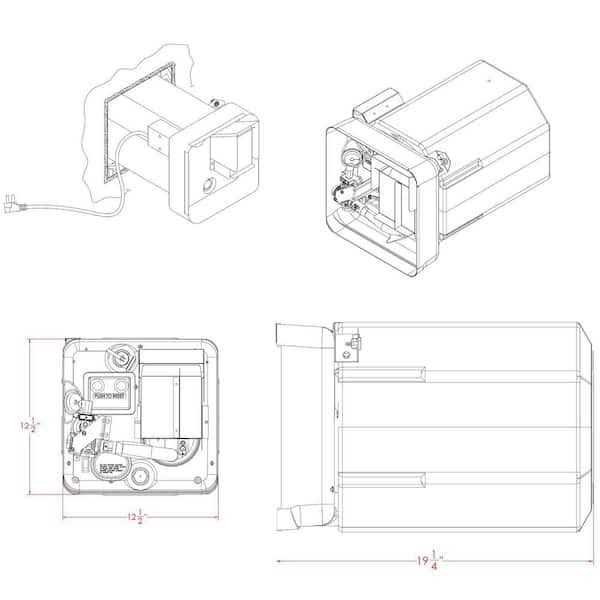 Suburban SW6D 6 Gallon Direct Spark Water Heater 5238A
