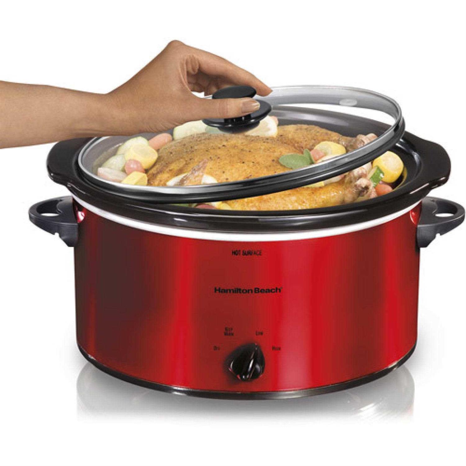 Hamilton Beach 5 Quart Portable Slow Cooker