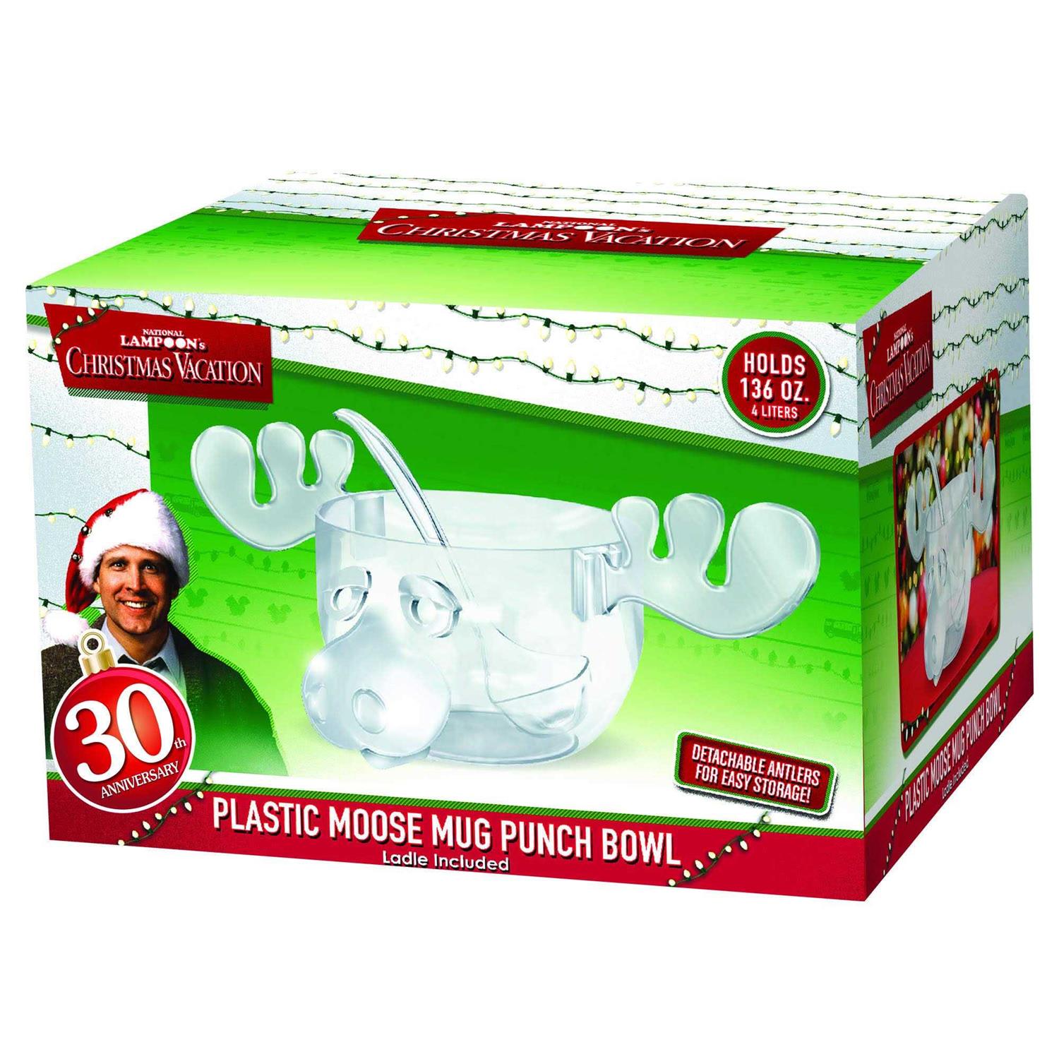 National Lampoon’s Christmas Vacation Marty Moose Plastic Punch Bowl