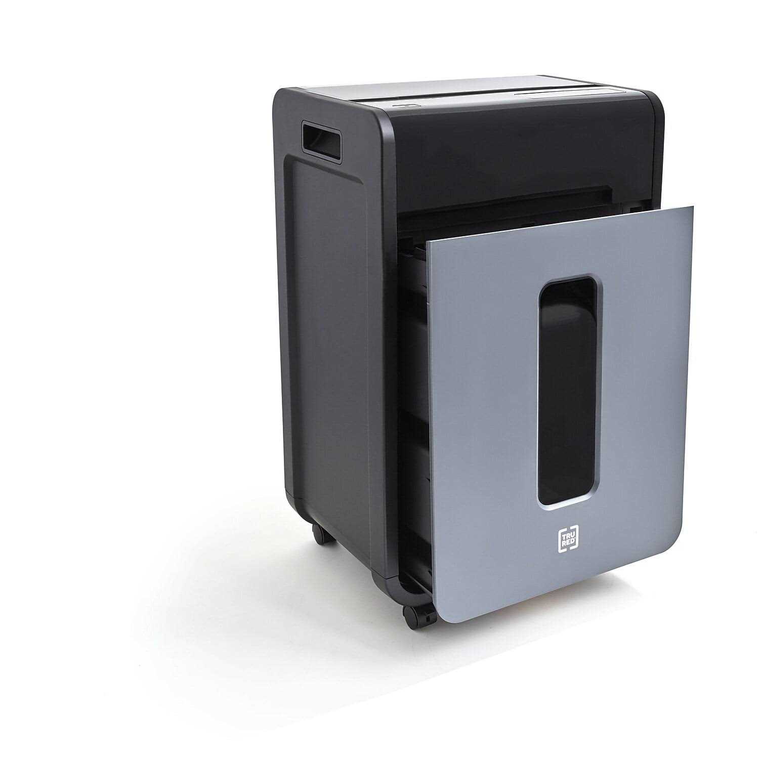 Tru RED 20-Sheet Micro-Cut Commercial Shredder