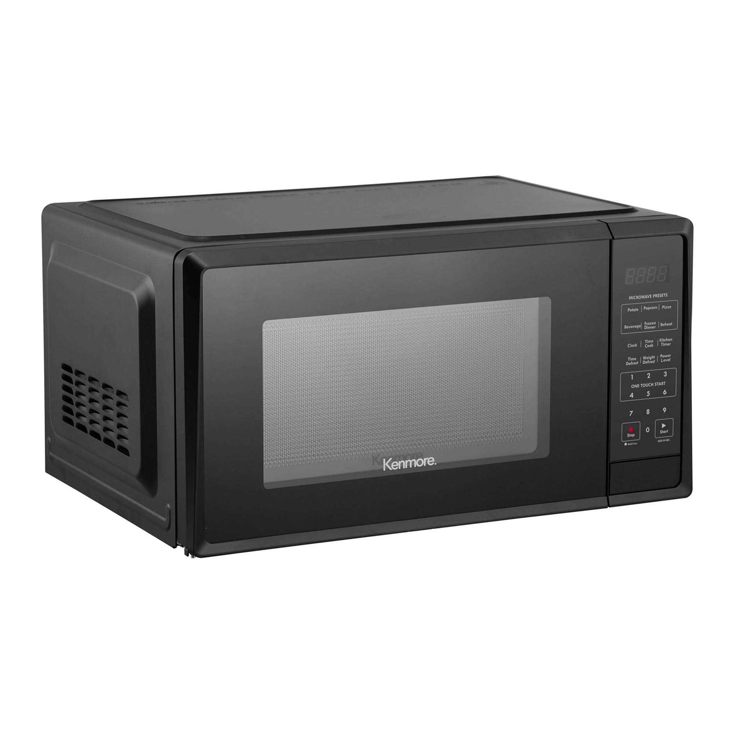 Kenmore 1.1 cu-ft Black Microwave