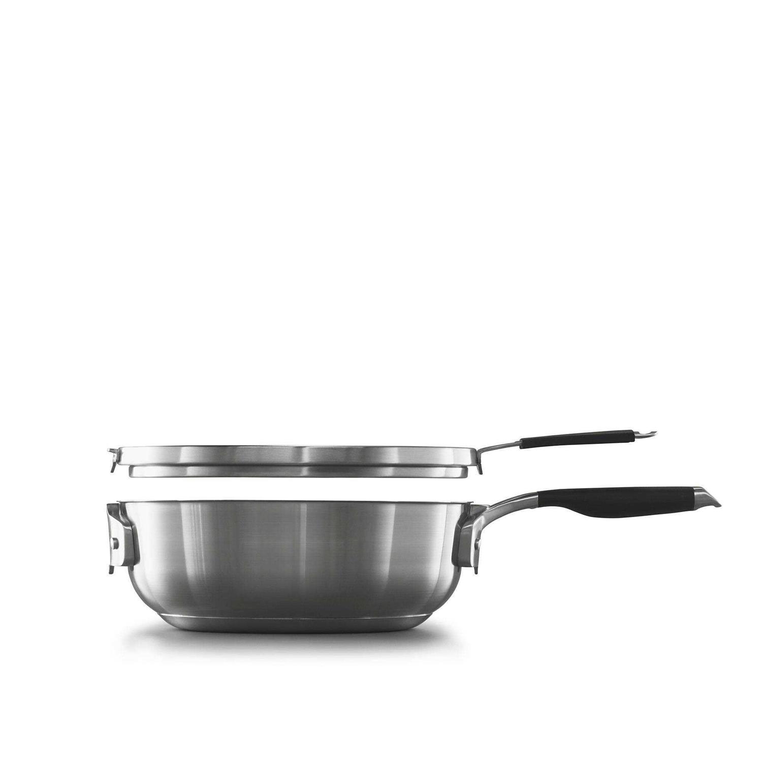 Select by Calphalon Space-Saving 10-Piece Stainless Steel Cookware Set