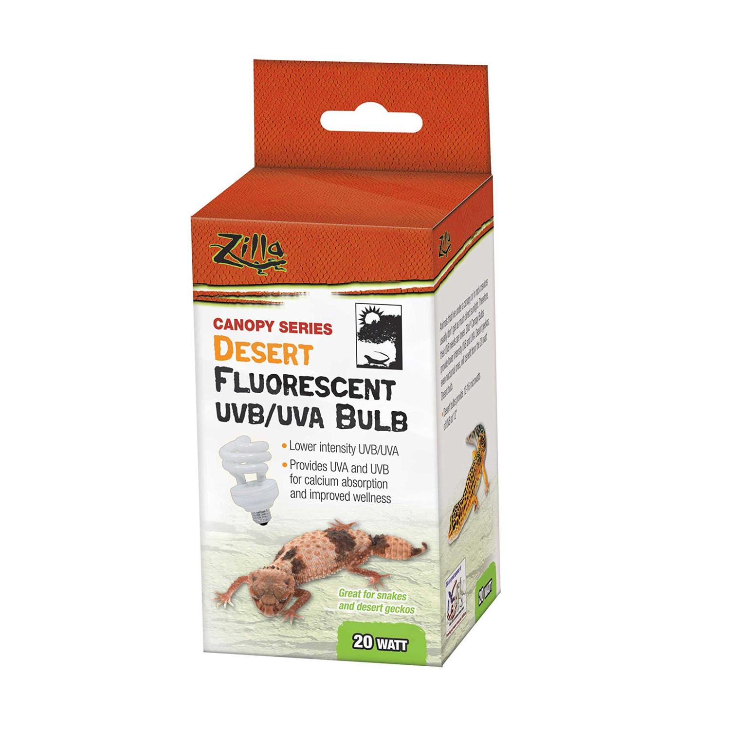Zilla Canopy Series Desert Fluorescent UVB/UVA Bulb