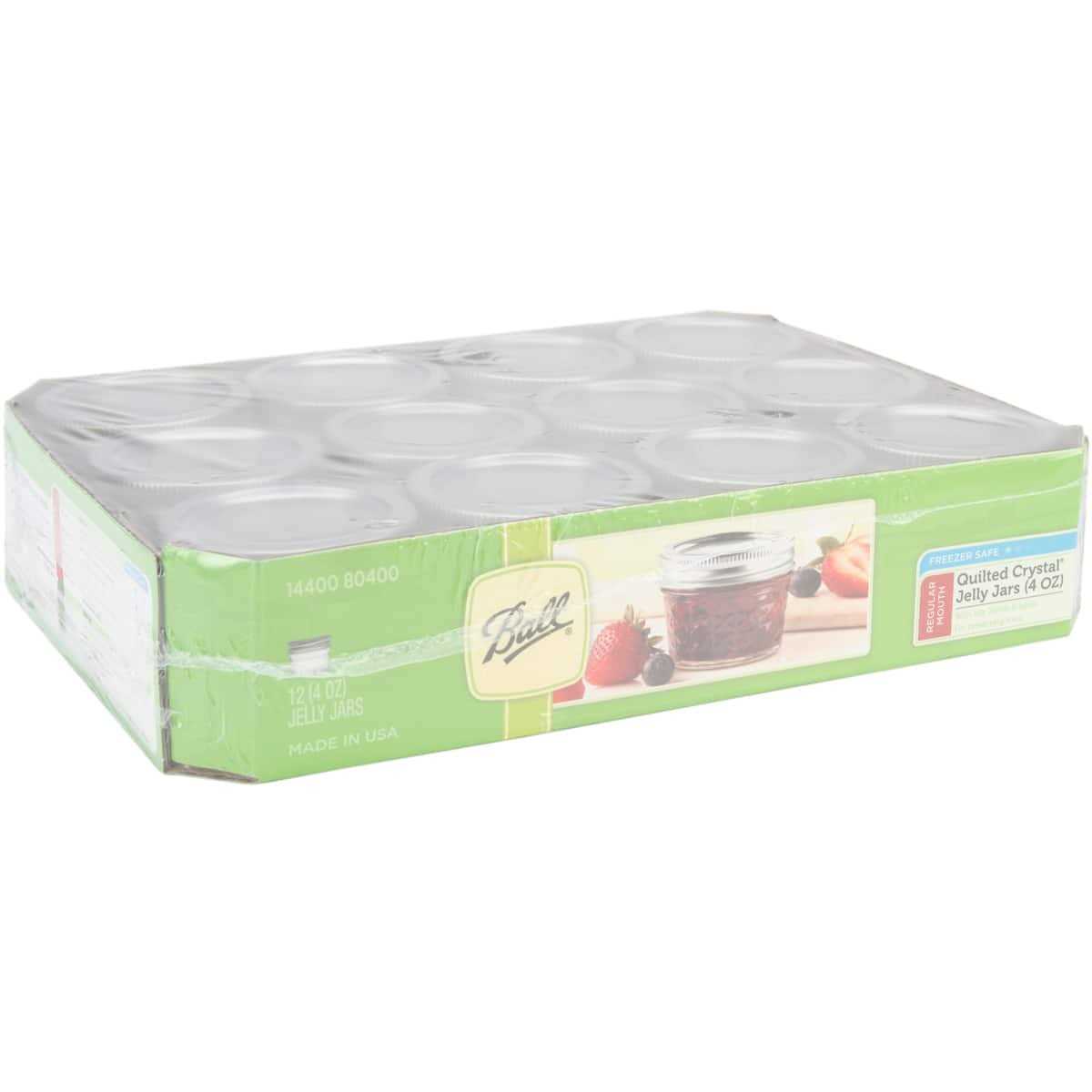 Ball Jelly Jars Quilted Crystal