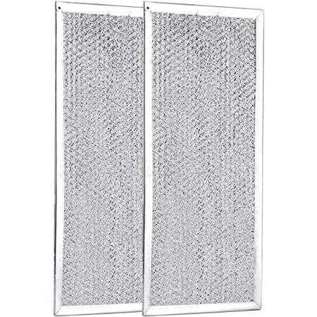Ami Parts 2 Pack Microwave Grease Filter Compatible with Whirlpool and GE Microwaves