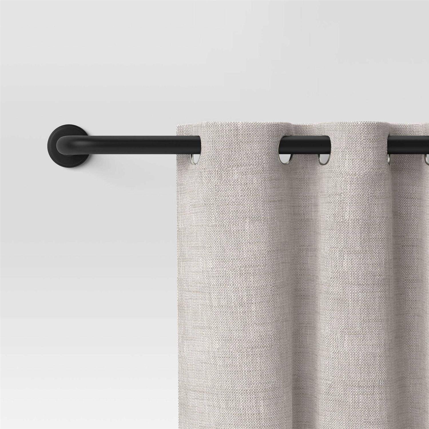 Threshold Blackout Rounded Curtain Rod