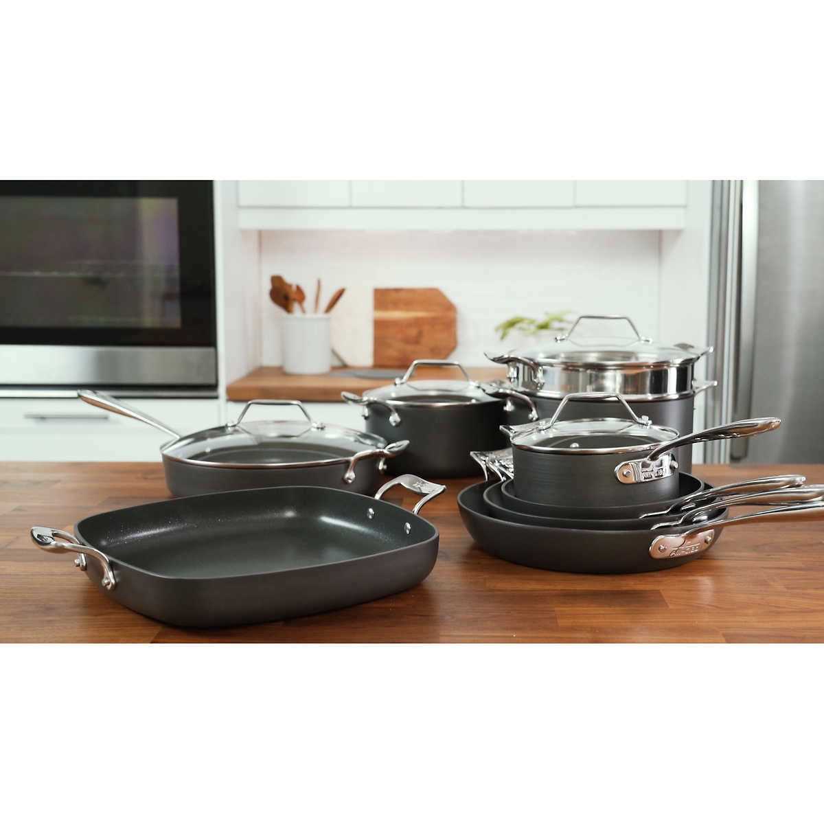 All-clad Essentials Nonstick 13-piece Cookware Set