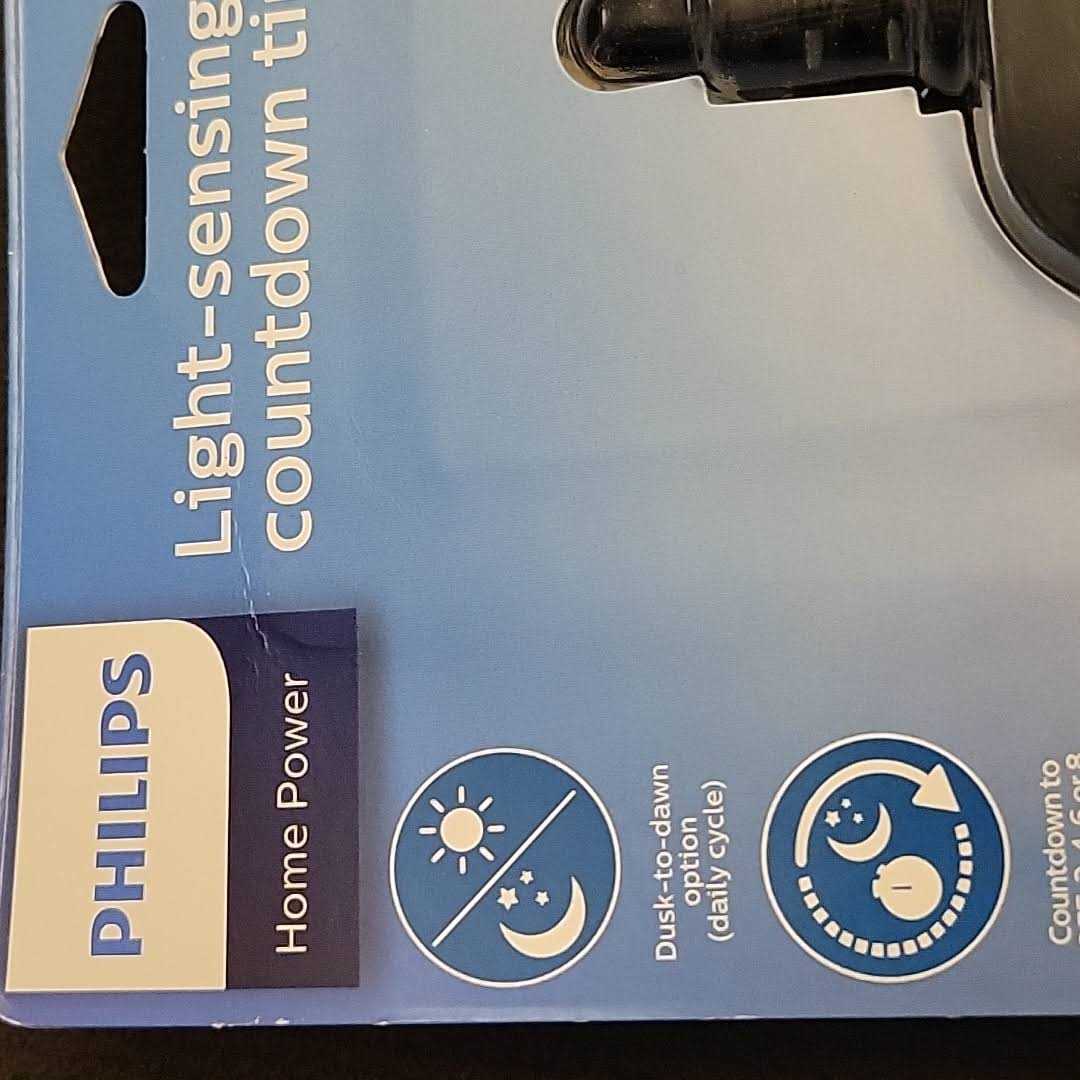 Philips Dusk to Dawn Light-Sensing Countdown Timer