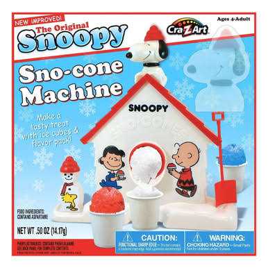 Snoopy Sno-Cone Machine