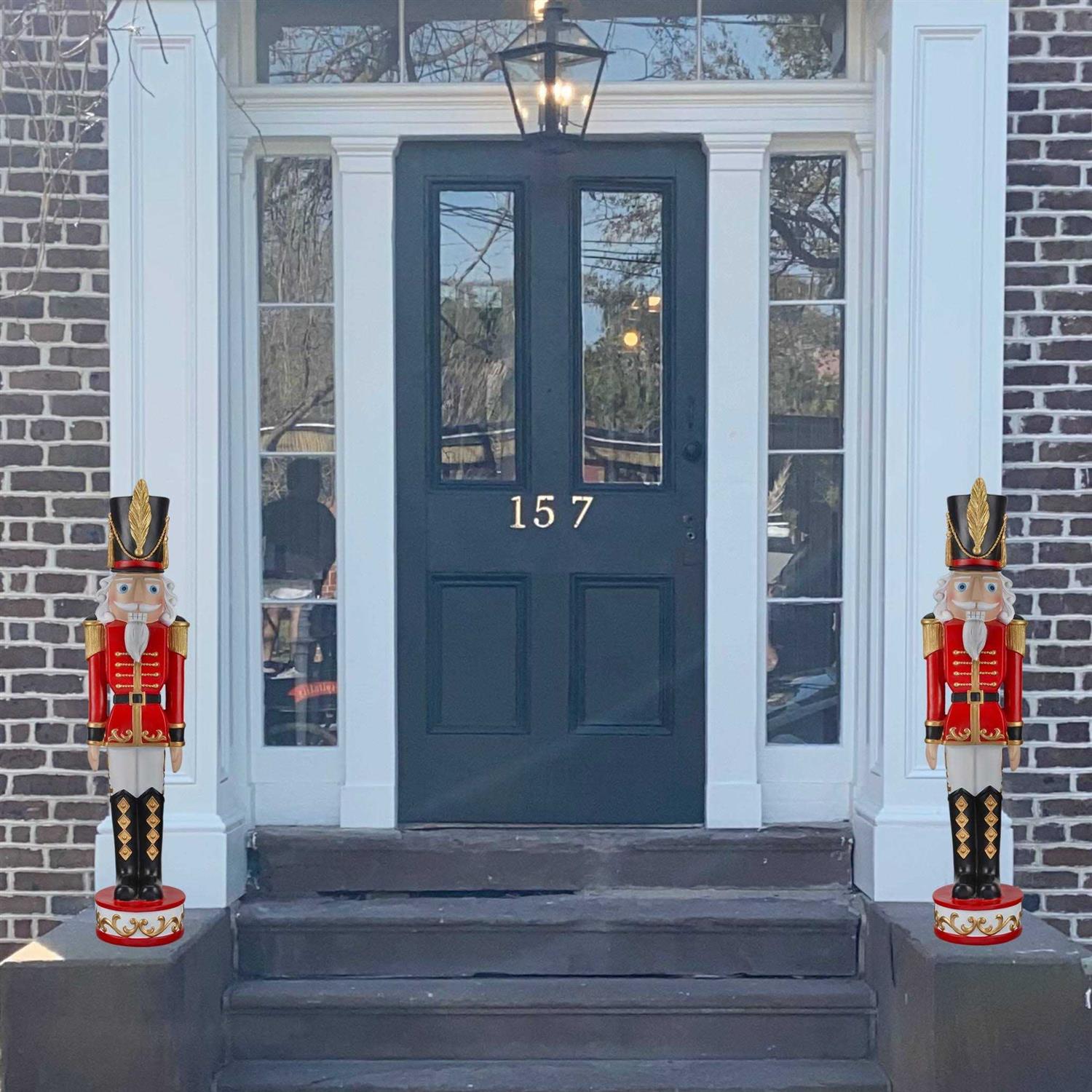 Haute Decor Red Christmas Nutcracker