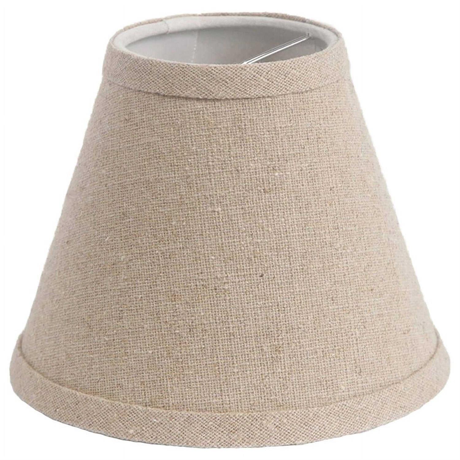 Urbanest Chandelier Pure Linen Shade Oatmeal
