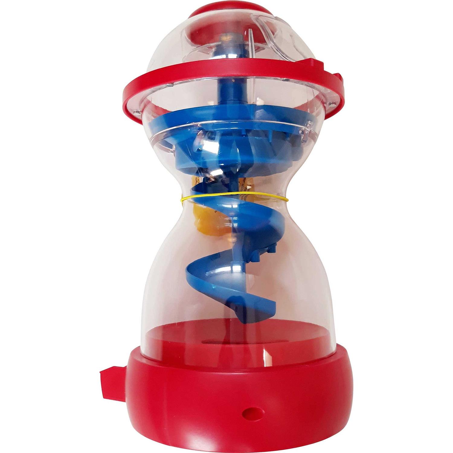 M&M Candy Dispenser Fun Machine Swirl Action Red and Blue 10 x 5