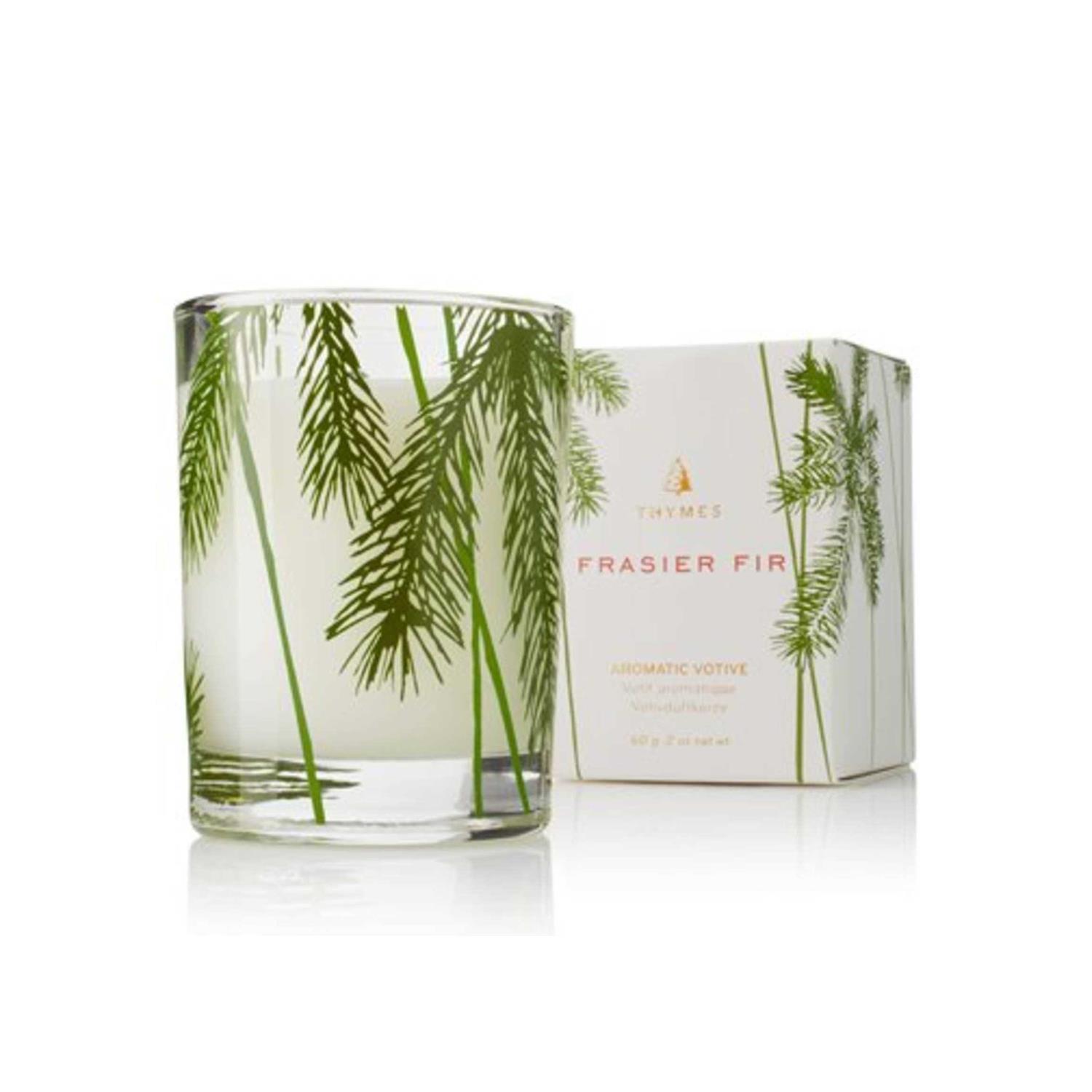 Thymes Frasier Fir Pine Needle Votive Candle