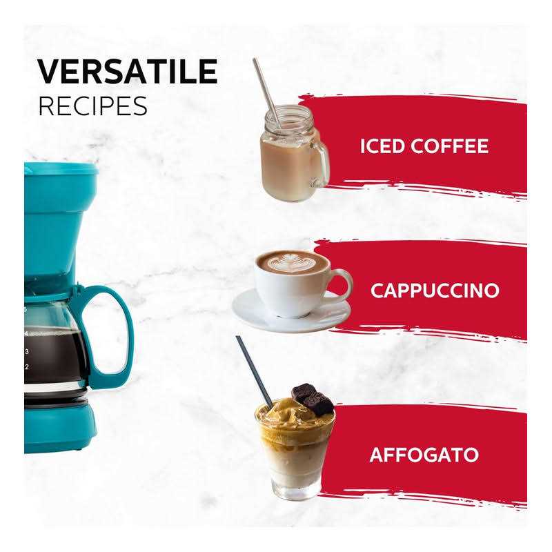 Holstein Housewares 5 Cup Coffee Maker Teal