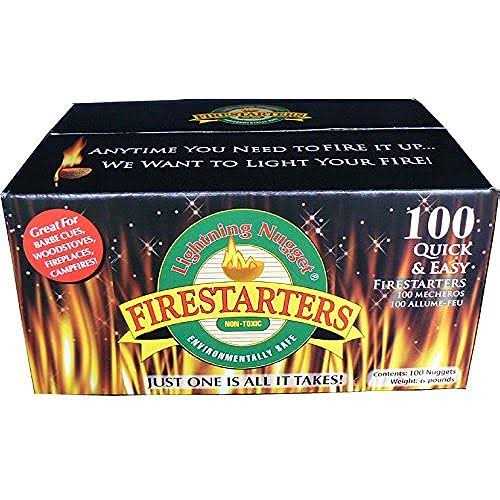 Lightning Nuggets AN100-2 200 Count Fire Starters