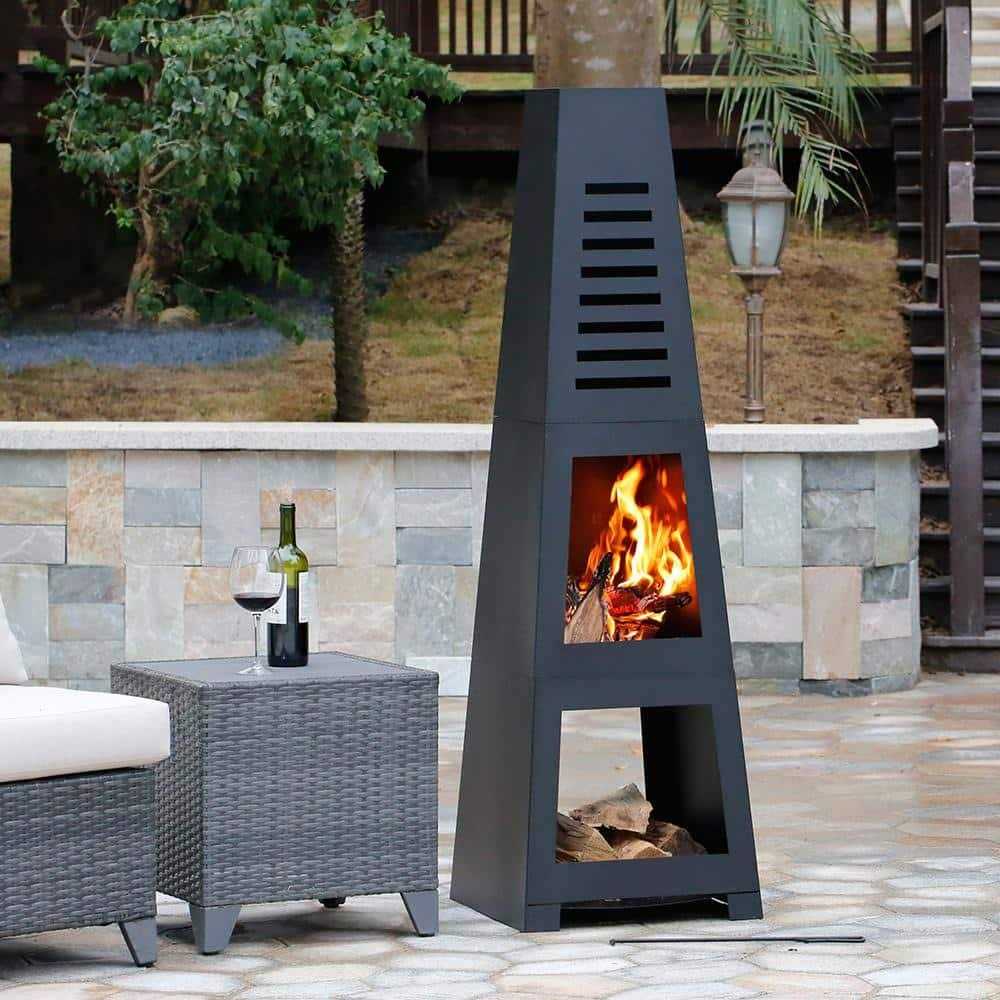 Bali Steel Chiminea