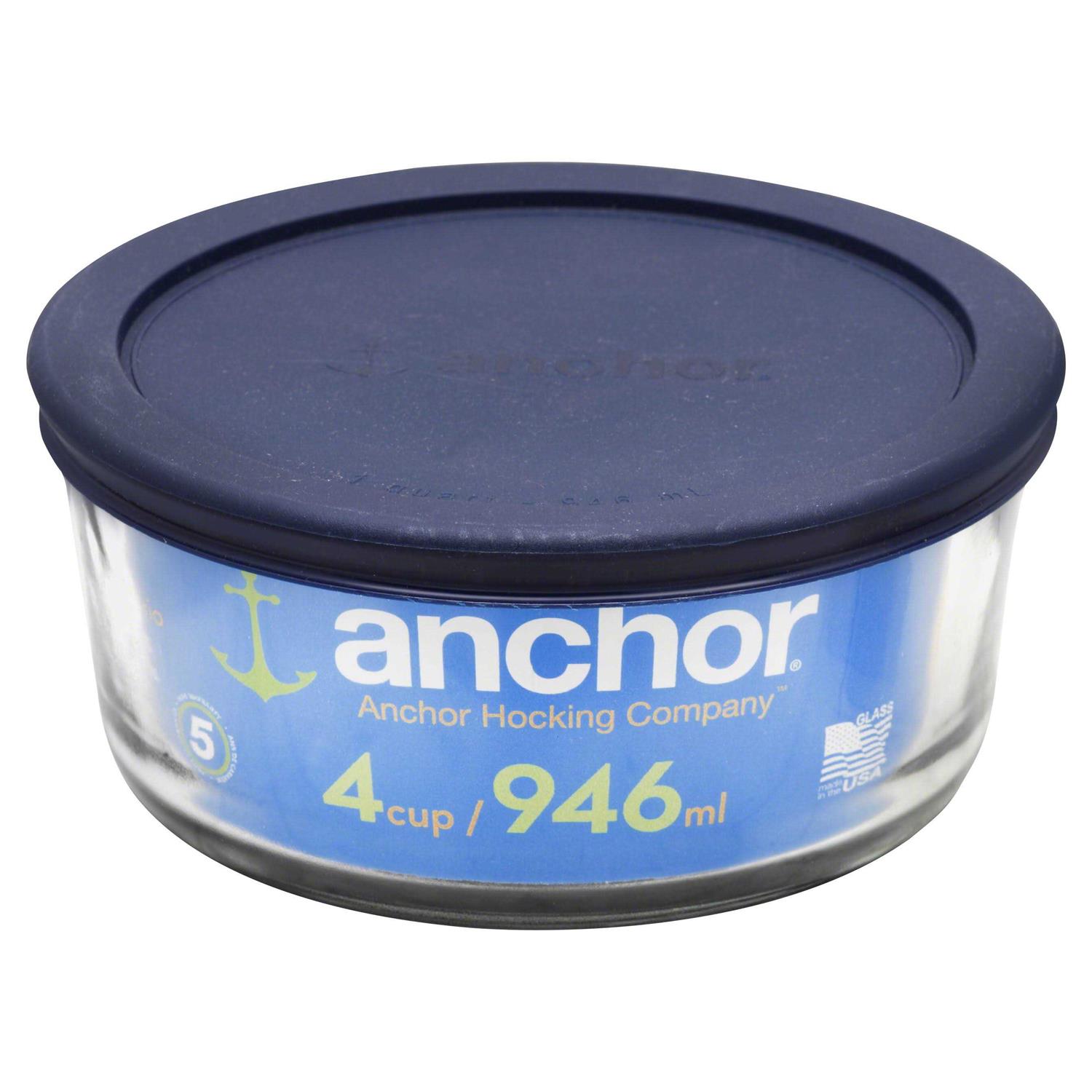 Anchor Hocking Glass Storage Set