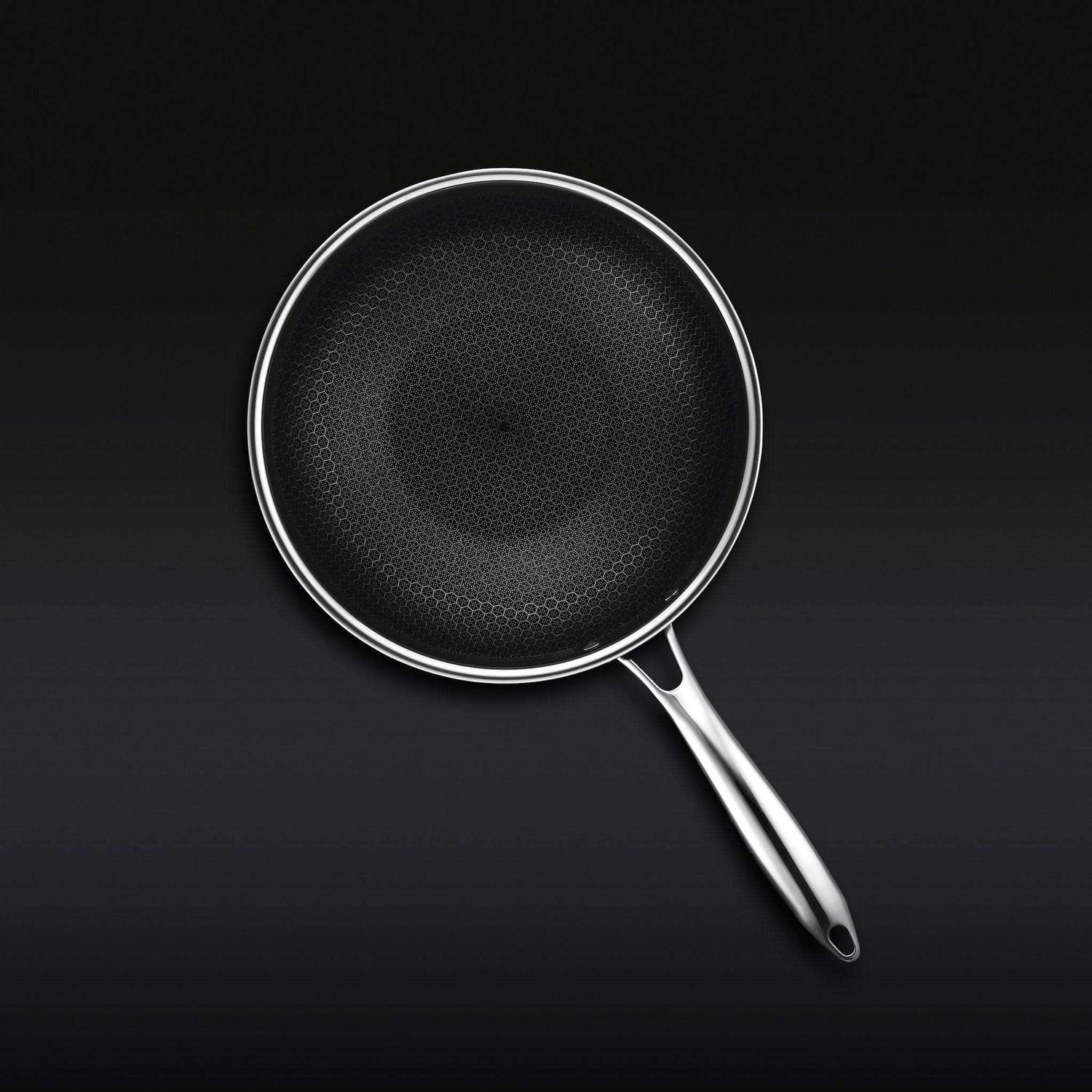 Hexclad Hybrid Stainless Steel Wok