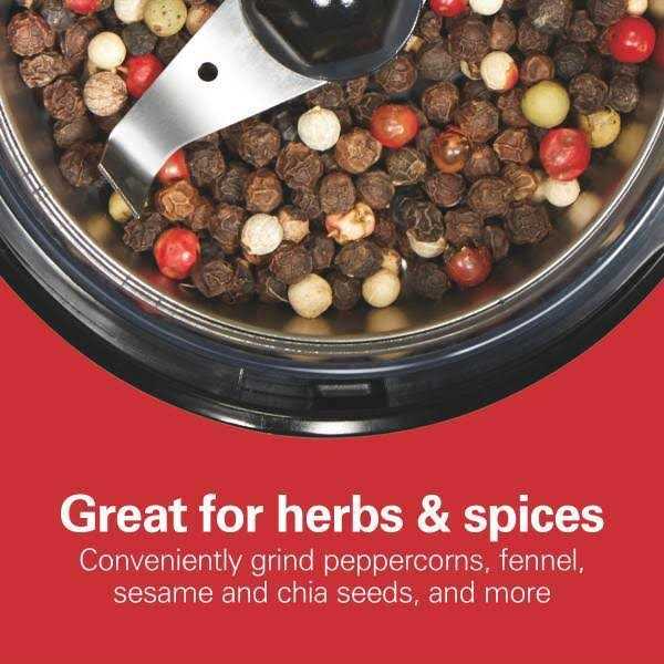 Hamilton Beach Coffee Grinder Black