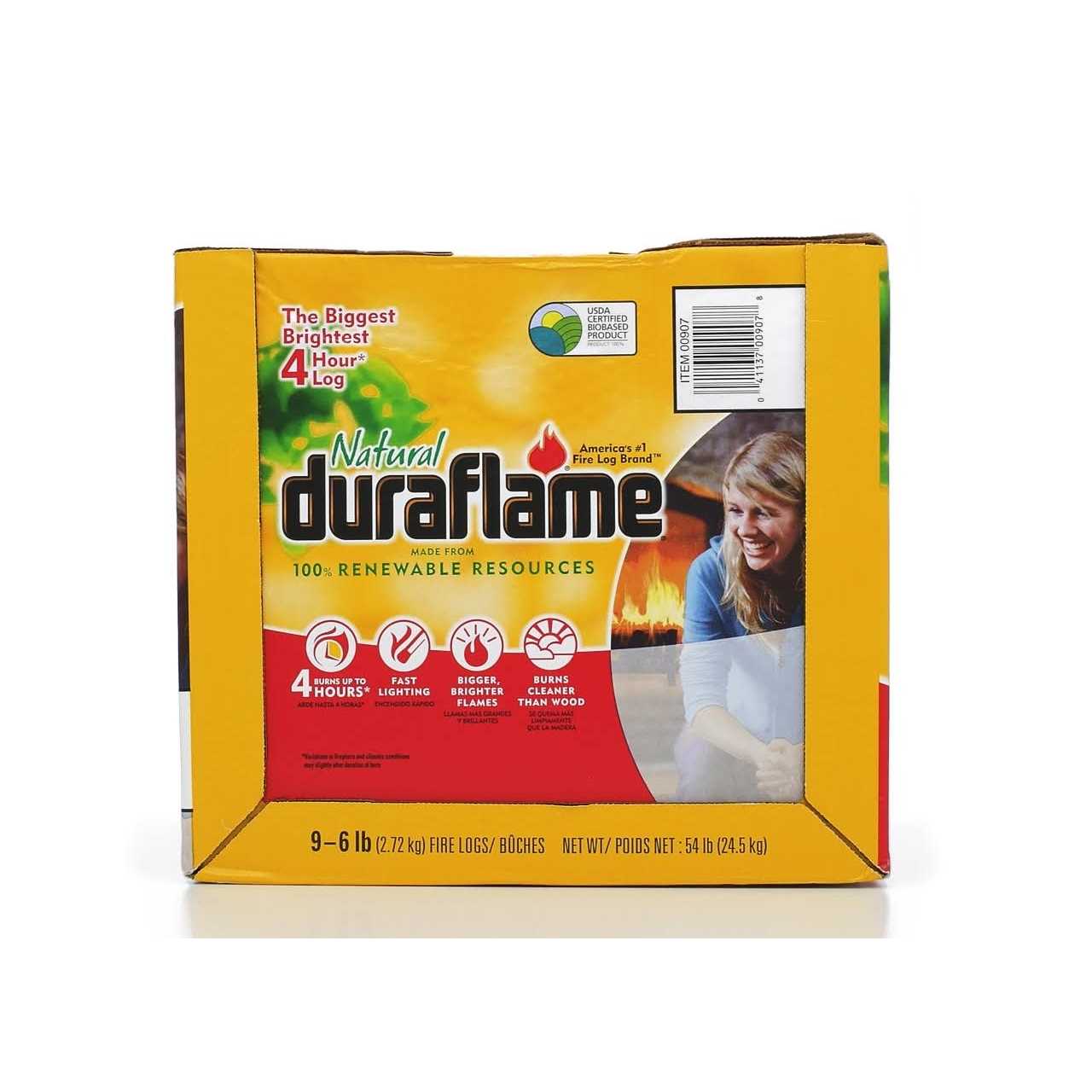 Duraflame Natural Fire Logs 6 Lb