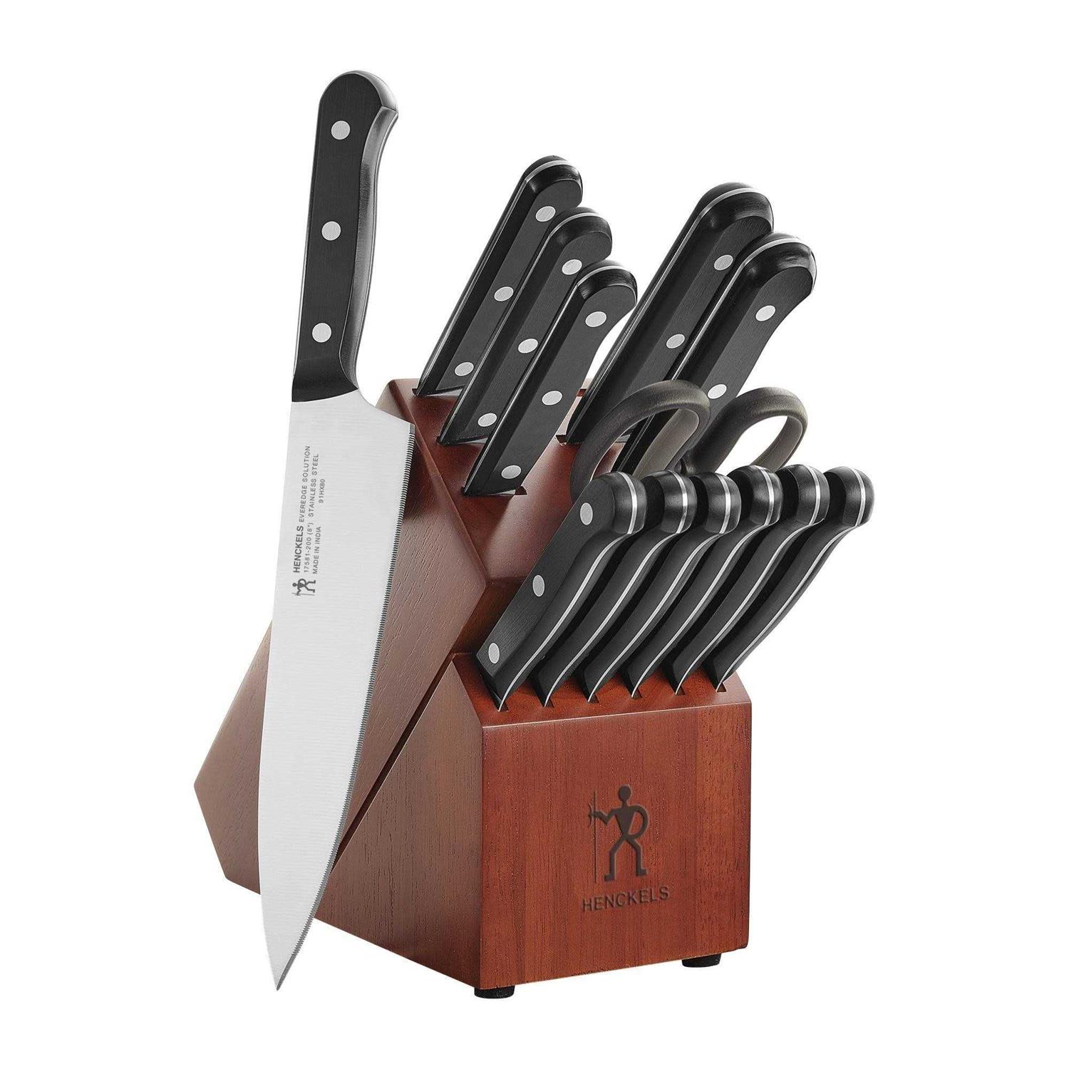 Henckels Everedge Solution 14-pc Knife Block Set
