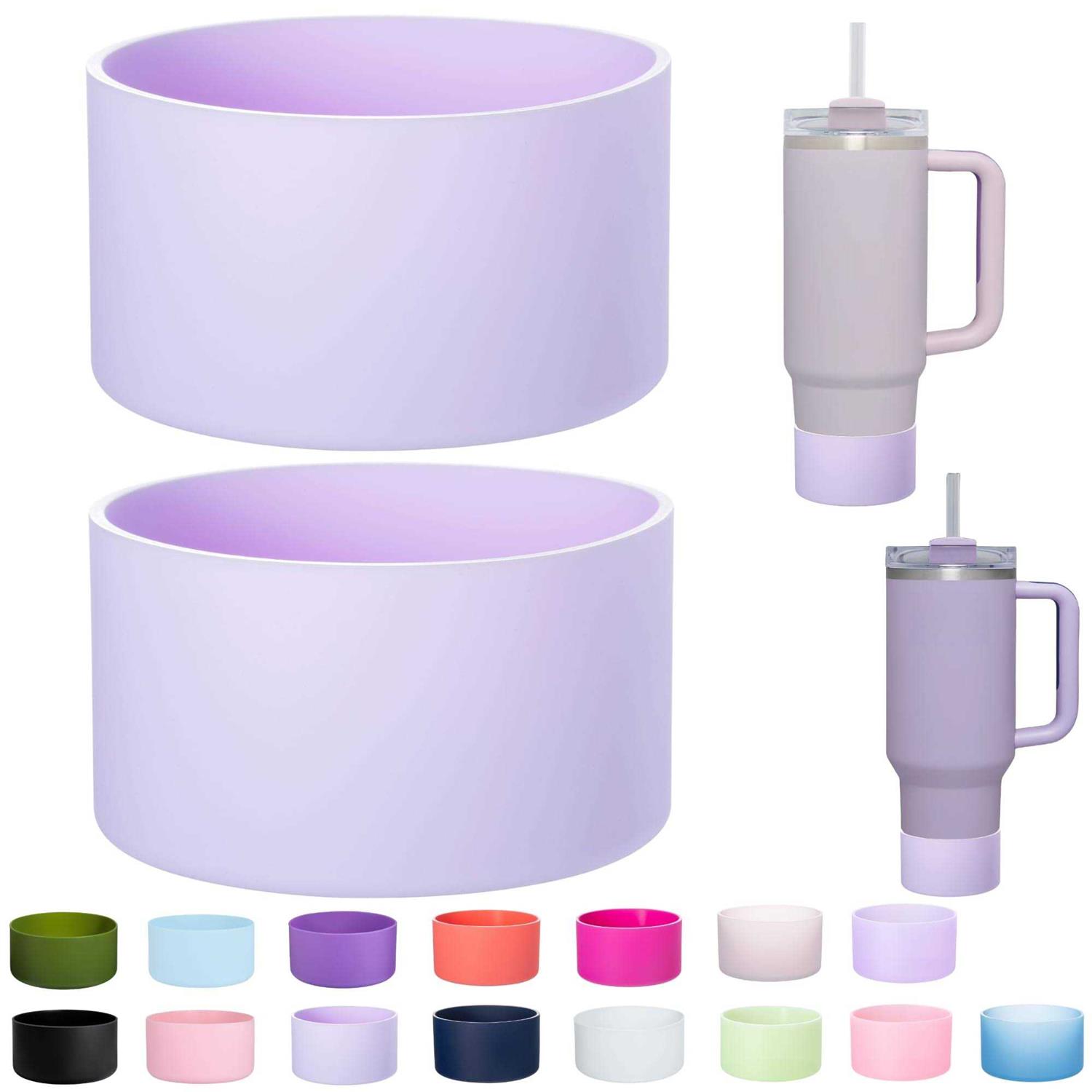 LONPARRY 2-Pack Silicone Boot for Stanley 40 30 oz Quencher Adventure Tumbler