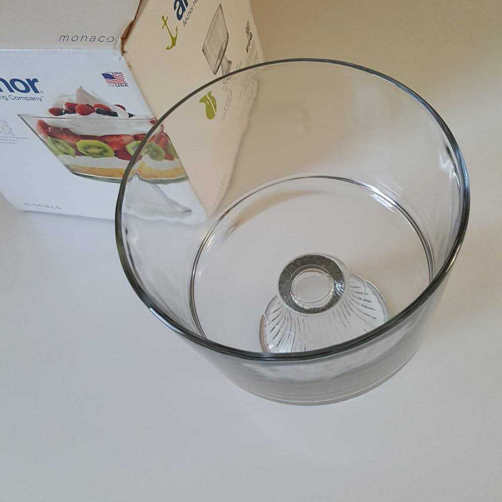 Anchor Hocking Monaco Trifle Bowl