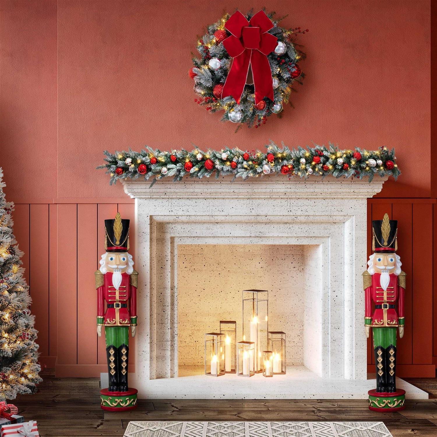 Haute Decor Red Christmas Nutcracker