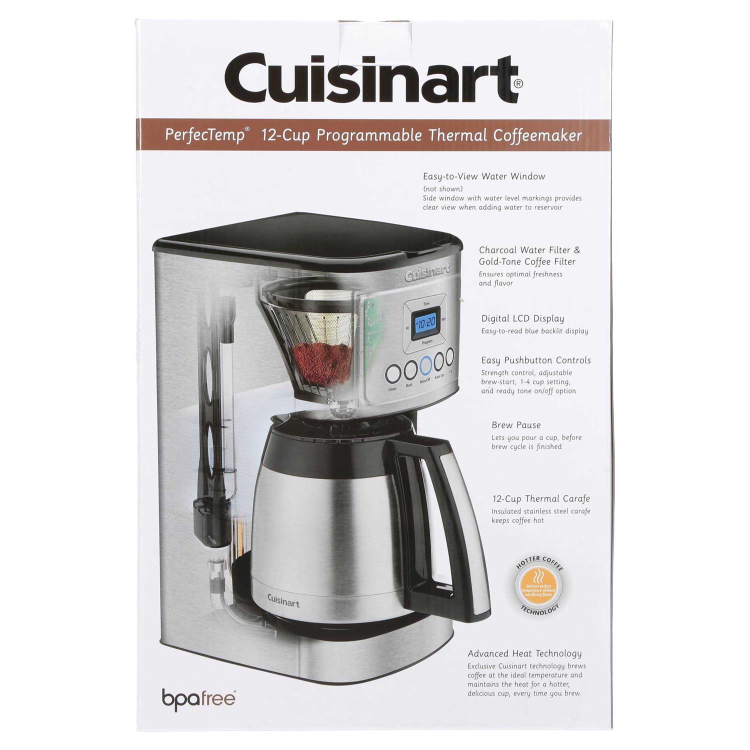 Cuisinart 12 Cup Programmable Thermal Coffeemaker