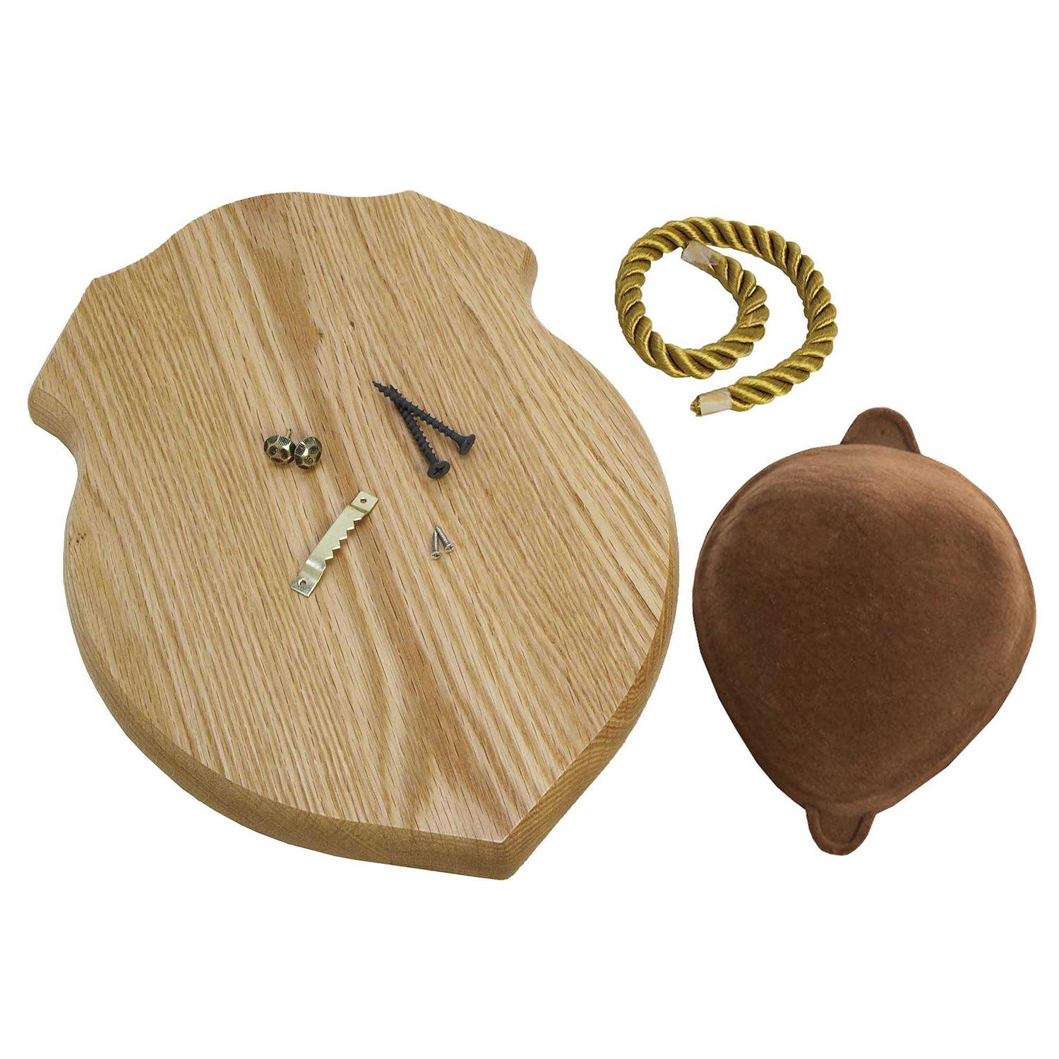 Walnut Hollow Country Solid Oak Antler Mount Kit