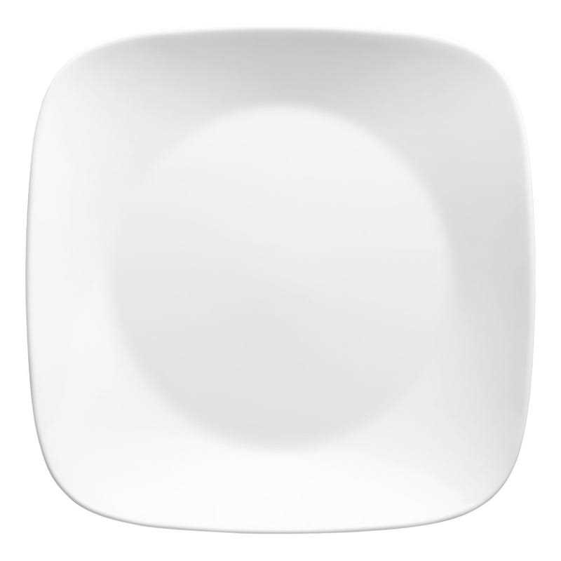 Corelle Classic Pure White Square 12-Piece Dinnerware Set