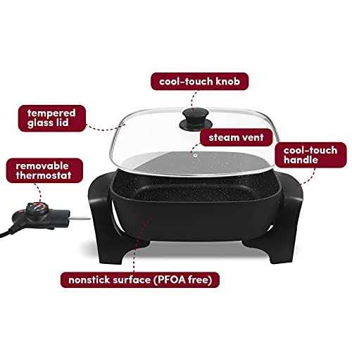 Elite Extra-Deep Electric Skillet