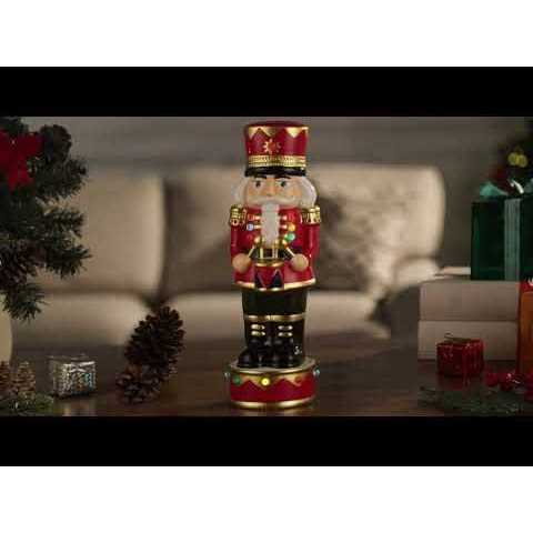 12.25 Nostalgic Ceramic Nutcracker Mr. Christmas