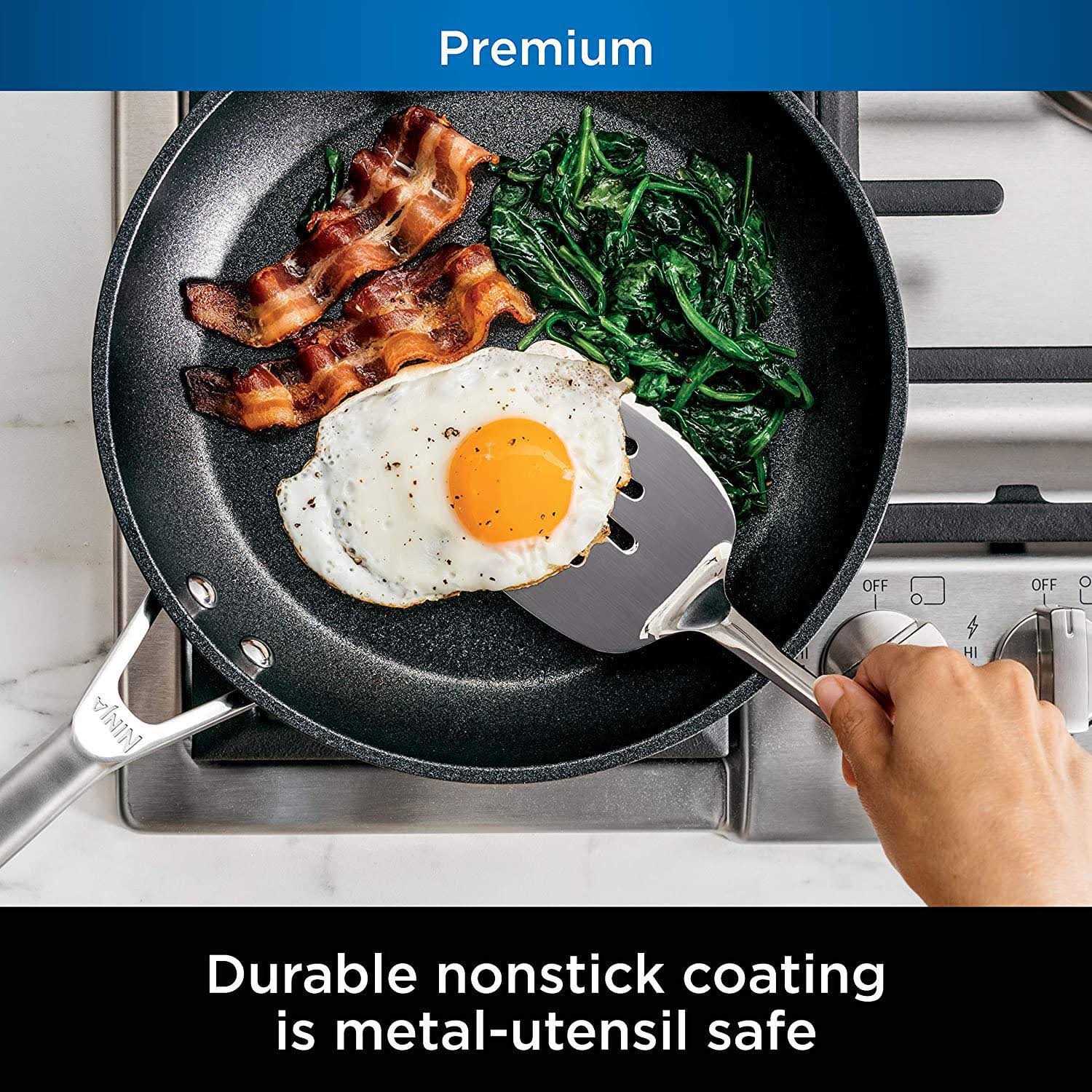 Ninja Foodi NeverStick Premium Hard-Anodized Fry Pan