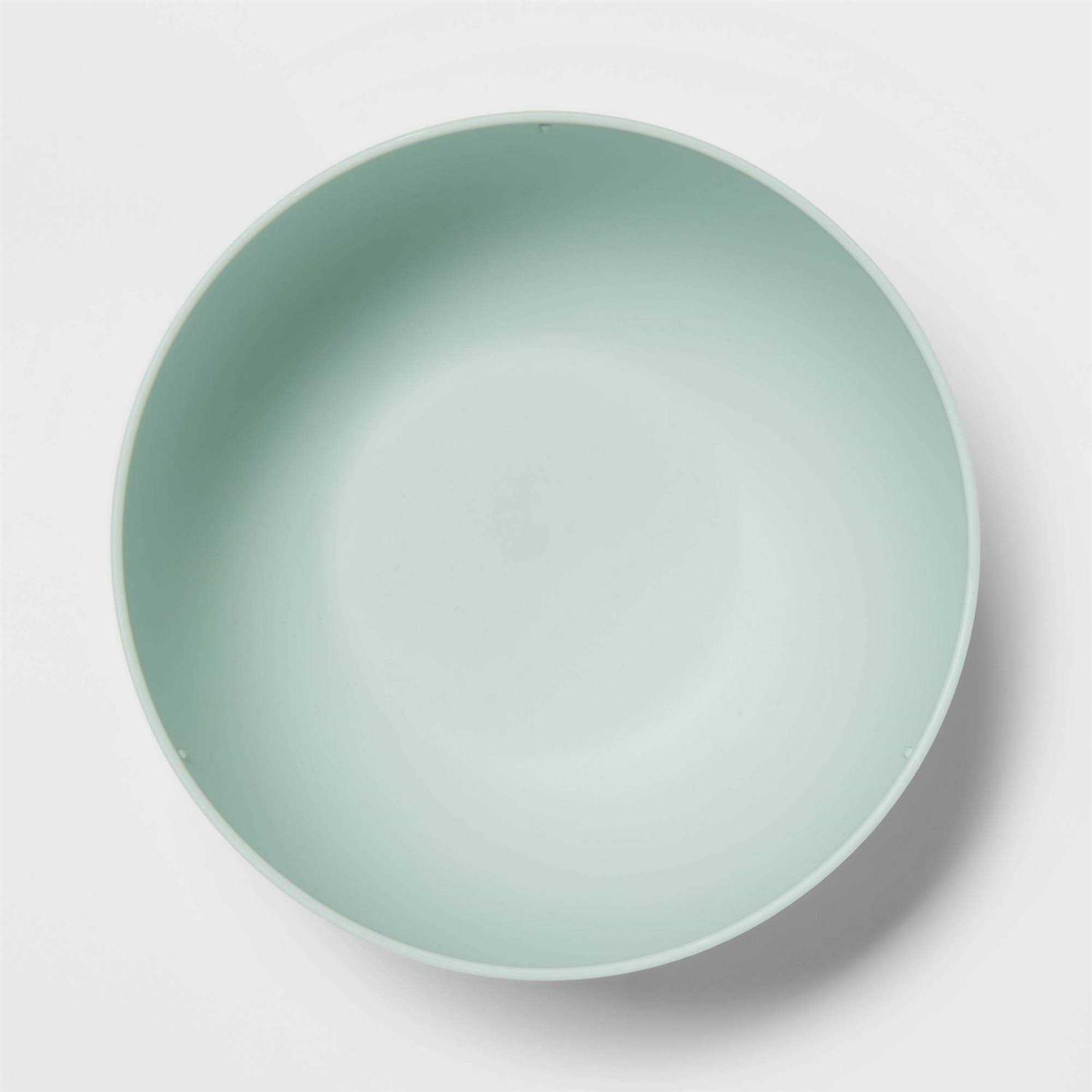 Room Essentials 37oz Plastic Cereal Bowl Gray