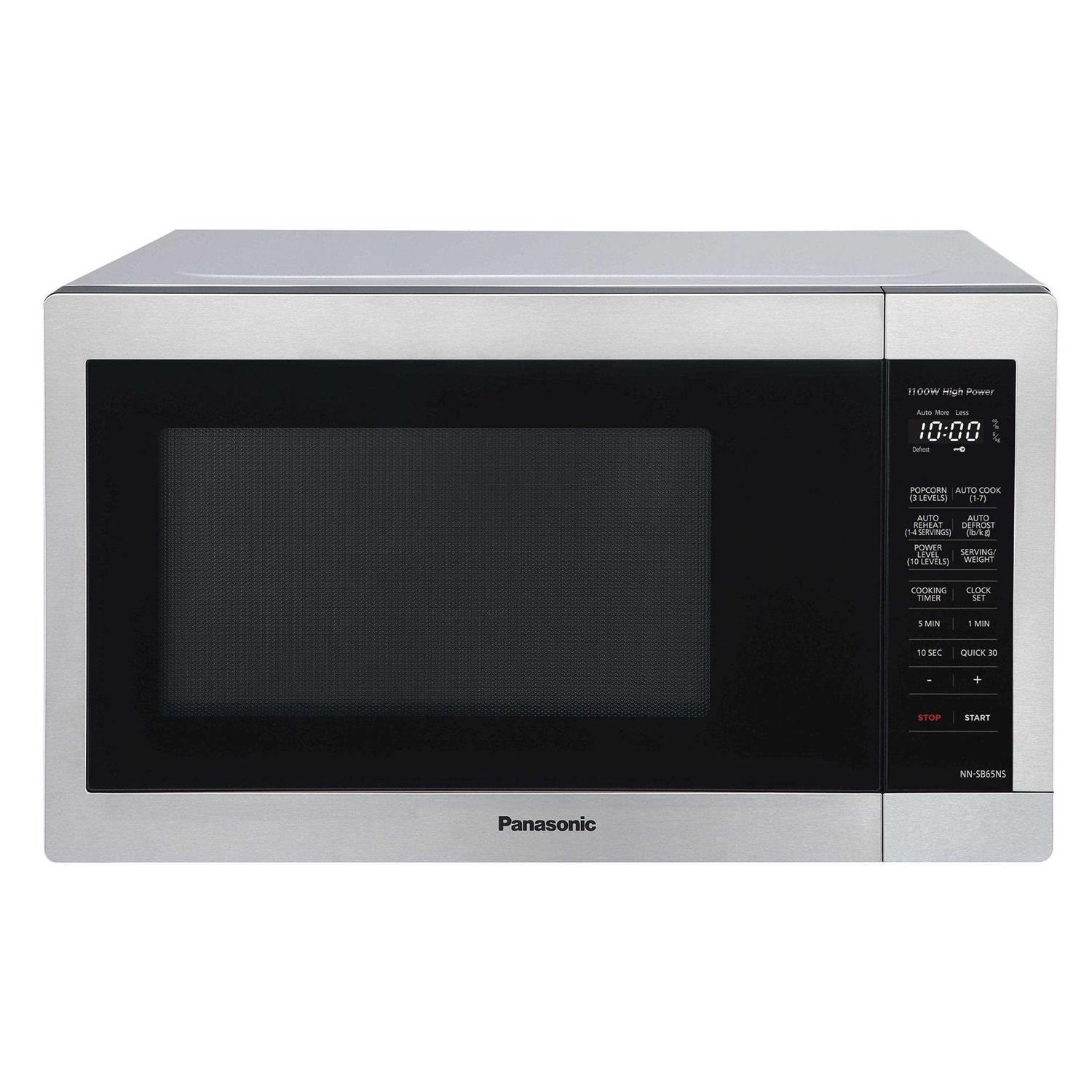 Panasonic 1.3 Cu. ft. Countertop Microwave Oven,1100W NN-SB65NS