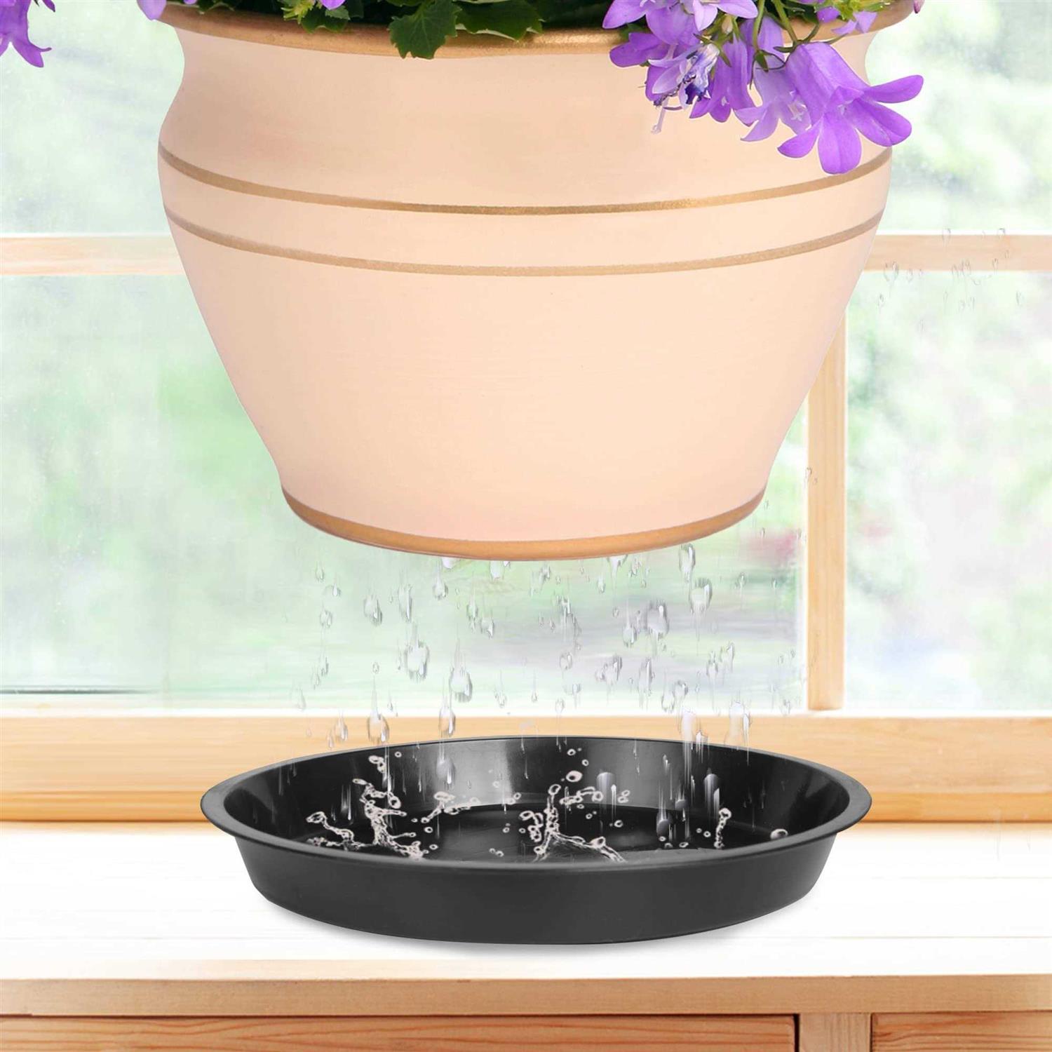12pack Plant Saucer 6 8 10 Inch Plant Tray Heavy Duty Plant Water Tray for Indoor Outdoor Garden Plants