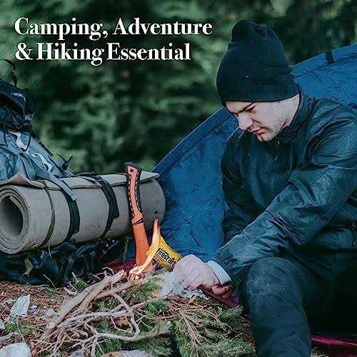 Fire Starter for Indoor and Outdoor Use Quick Ignition Fire Logs for BBQ, Fireplace, Fire Pit and Campfires