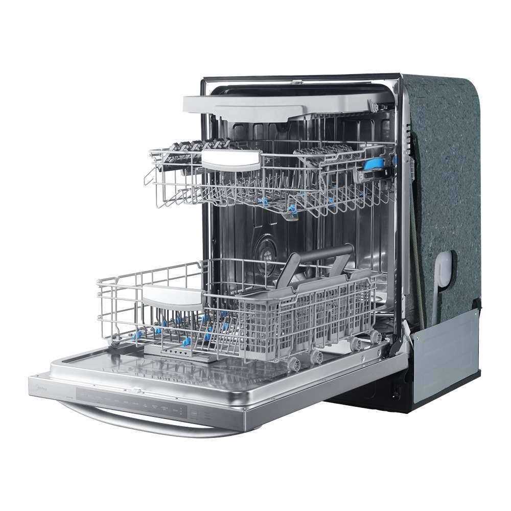 Midea 45 dBA Dishwasher with Extended Dry in Stainless Steel MDT24H3AST