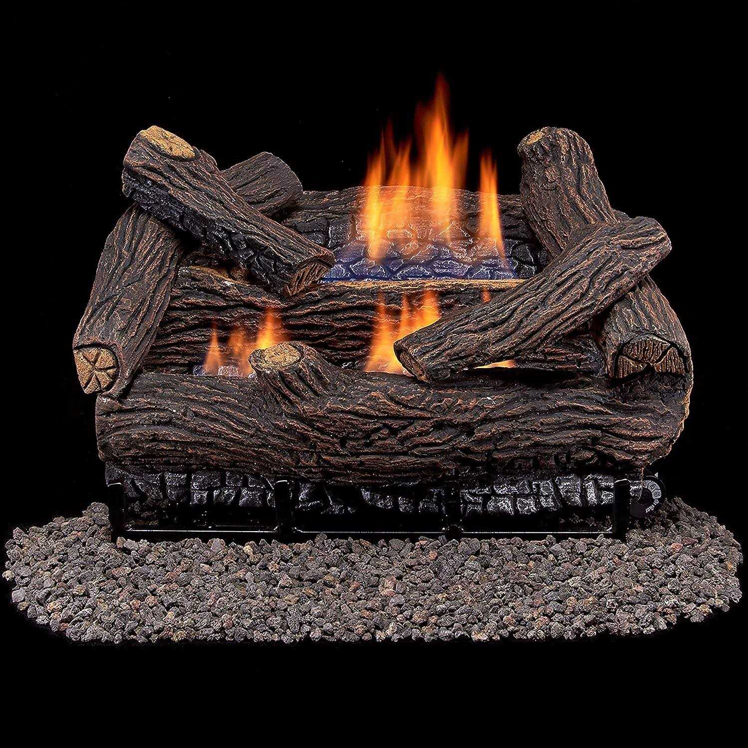 Duluth Forge Ventless Dual Fuel Gas Log Set