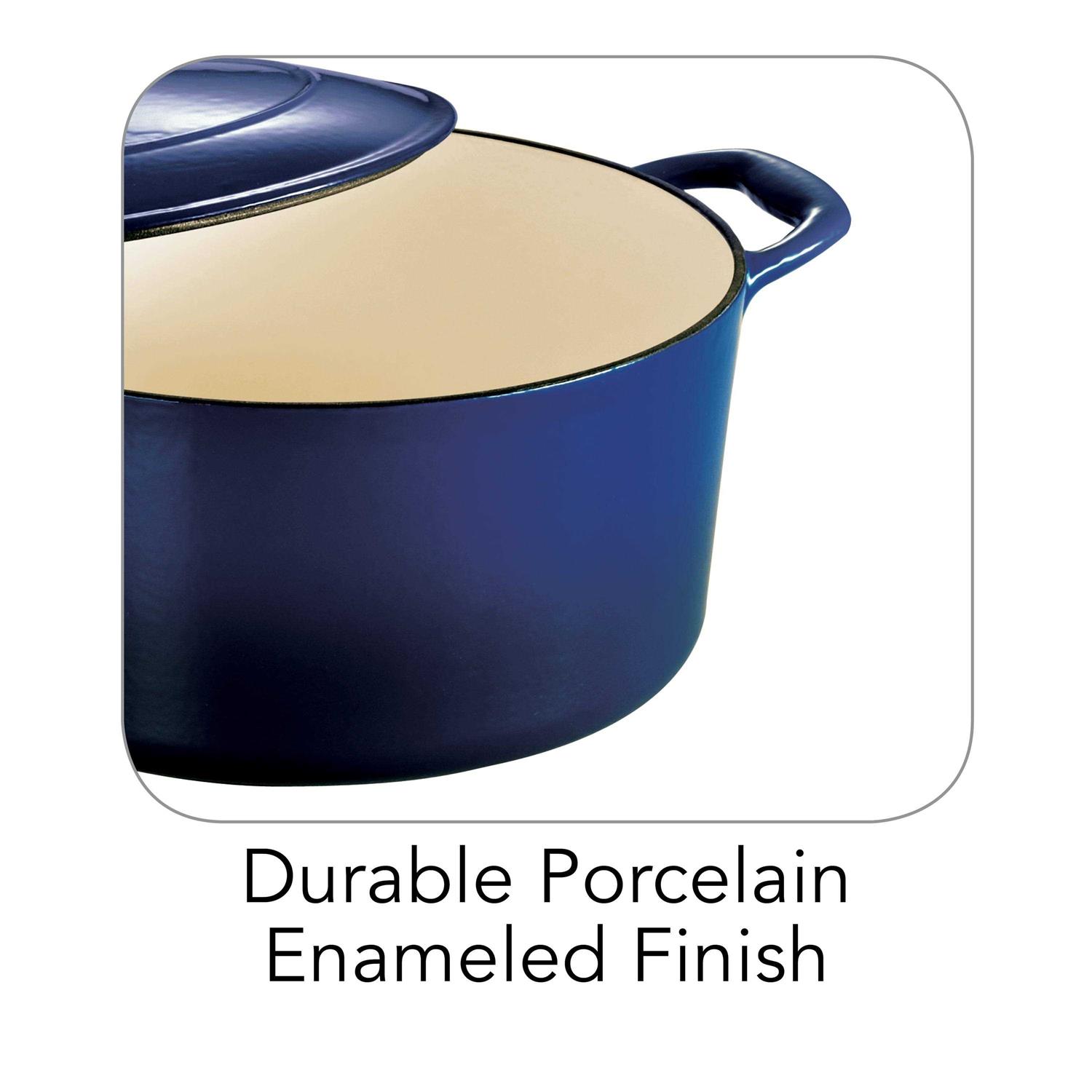 Tramontina Enameled Cast Iron Round Dutch Oven