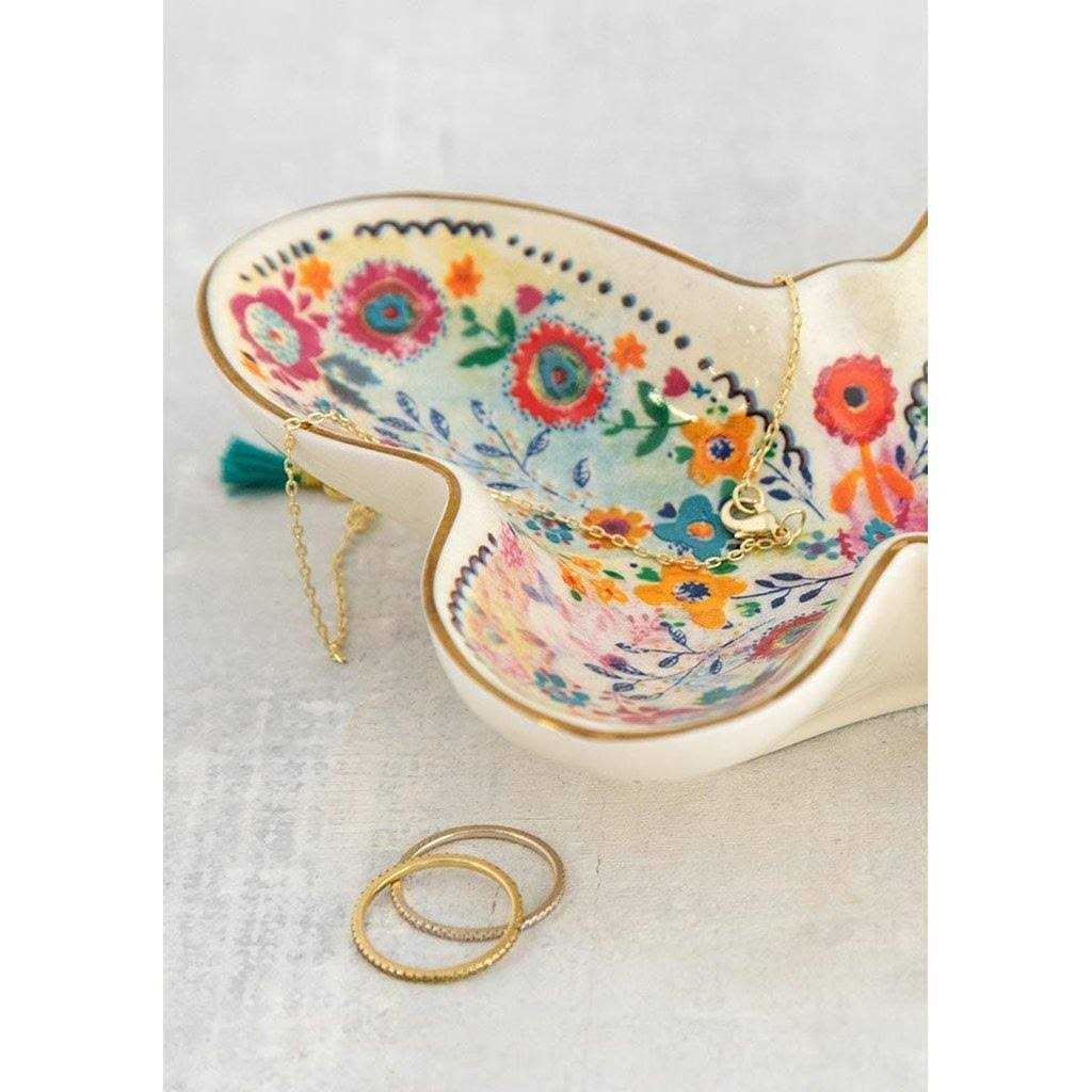 Natural Life Butterfly Trinket Bowl