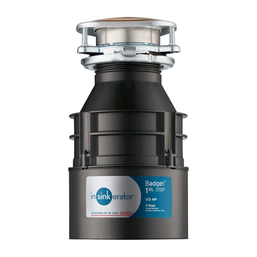 InSinkErator Garbage Disposal 1/3 HP in Black