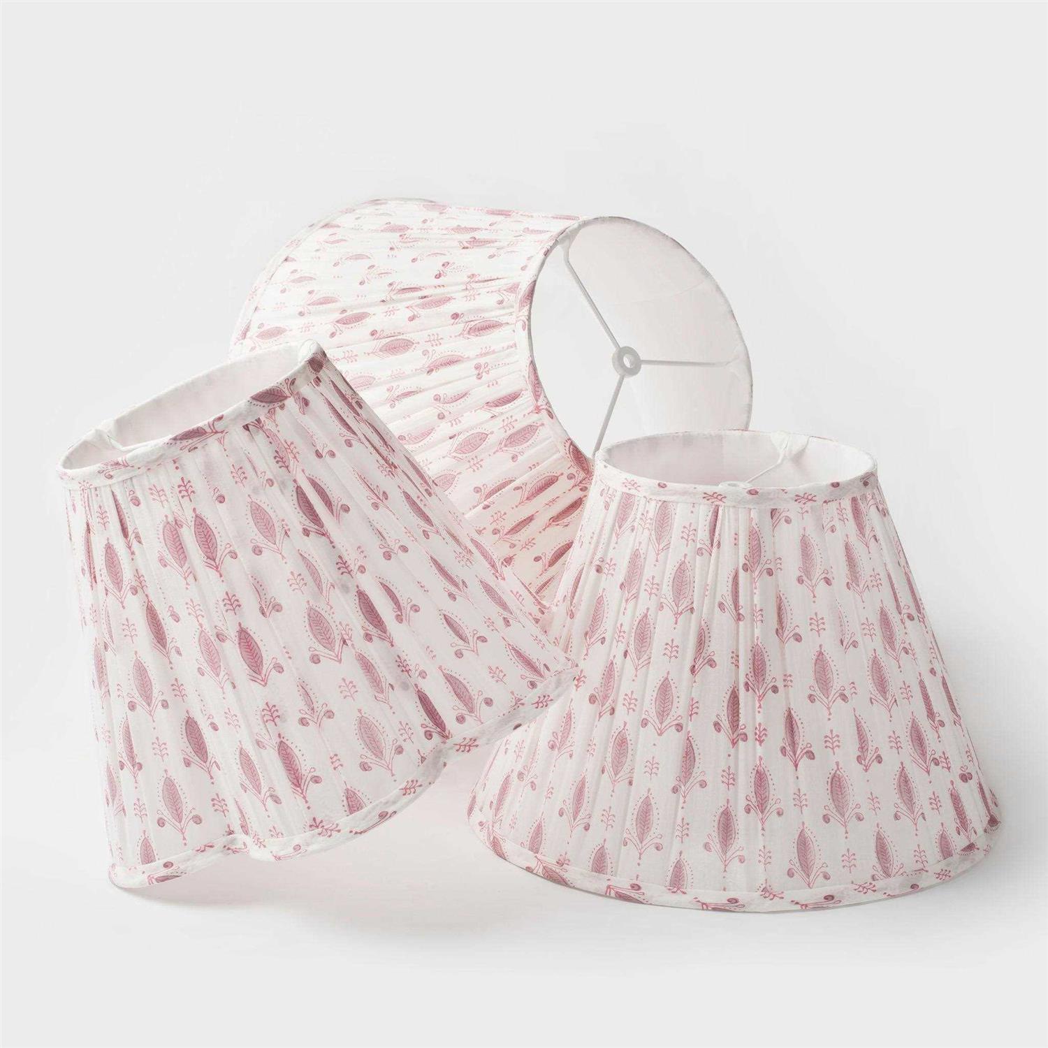 Mela Artisans Blokette Pattern Lamp Shade